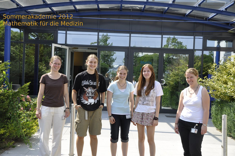 Sommerakademie 2012 "Mathematik für die Medizin"