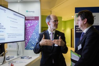 Fraunhofer Day Schleswig-Holstein Prof. Horst K. Hahn and Reinhard Meyer