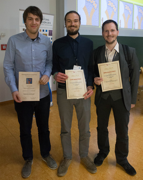 Preis beim Workshop "Bildverarbeitung für die Medizin"