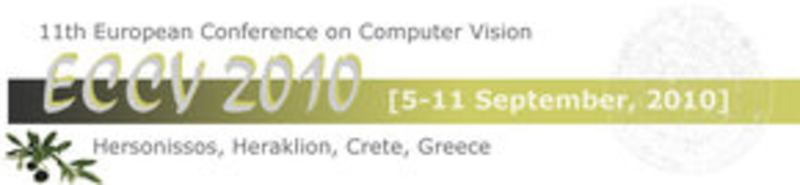 Logo European Conference On Computer Vision ECCV 2010