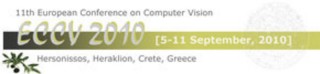 Logo European Conference On Computer Vision ECCV 2010