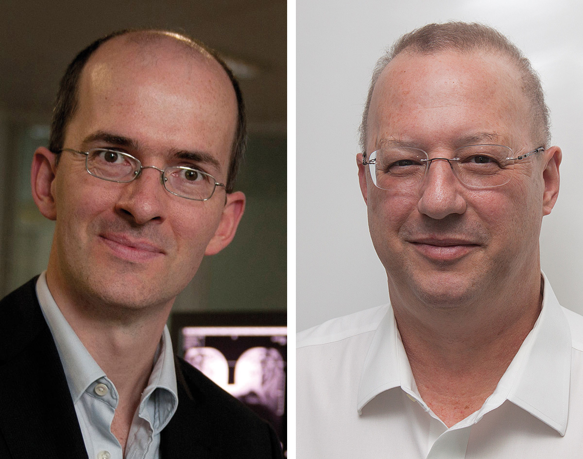 Prof. Horst K. Hahn und Prof. Ron Kikinis Top-Management Fraunhofer MEVIS