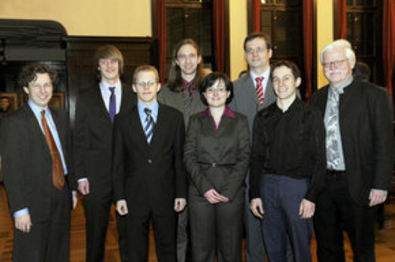 Sebastian Arend Meier awarded by society of friends of the university Bremen and the Jacobs University Bremen