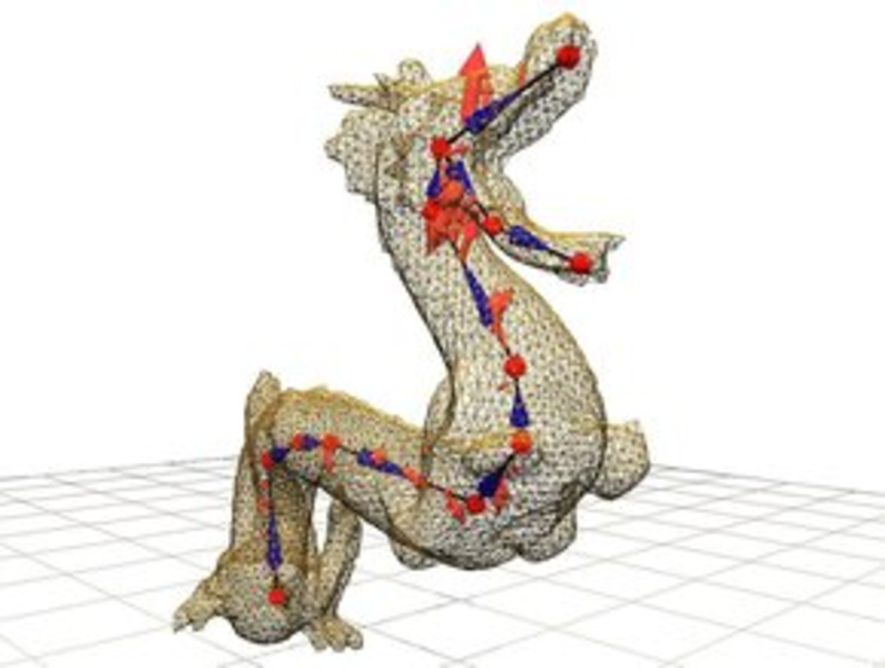  physics-based simulation and visualization of deformable volumetric bodies in real time